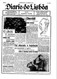 Segunda,  7 de Junho de 1943 (2ª edição)