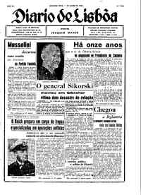 Segunda,  5 de Julho de 1943 (2ª edição)