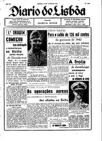 Sábado, 10 de Julho de 1943 (2ª edição)