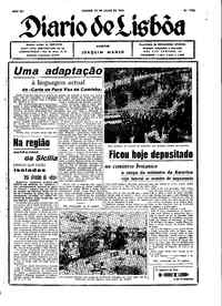 Sábado, 24 de Julho de 1943 (1ª edição)