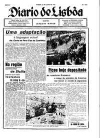 Sábado, 24 de Julho de 1943 (2ª edição)