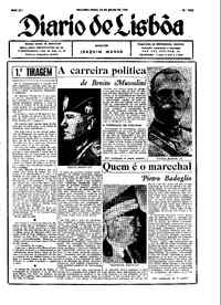 Segunda, 26 de Julho de 1943 (1ª edição)