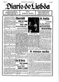 Terça, 27 de Julho de 1943 (1ª edição)