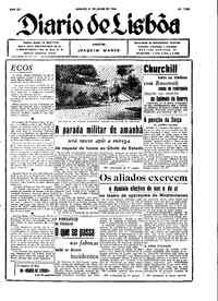 Sábado, 31 de Julho de 1943 (1ª edição)