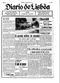 Sábado, 31 de Julho de 1943 (2ª edição)