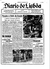 Domingo,  1 de Agosto de 1943 (1ª edição)