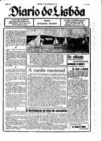 Sábado, 14 de Agosto de 1943 (1ª edição)