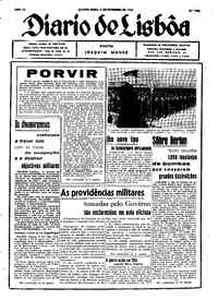 Quinta,  2 de Setembro de 1943 (1ª edição)