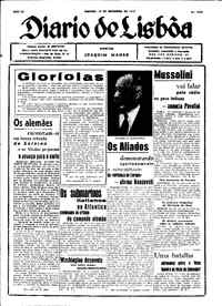 Sábado, 18 de Setembro de 1943 (1ª edição)