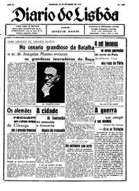 Domingo, 26 de Setembro de 1943 (1ª edição)