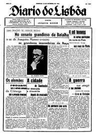 Domingo, 26 de Setembro de 1943 (3ª edição)