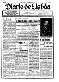 Terça, 28 de Setembro de 1943 (1ª edição)