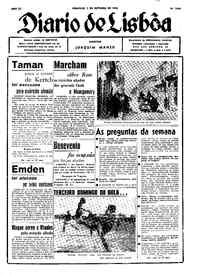 Domingo,  3 de Outubro de 1943 (3ª edição)