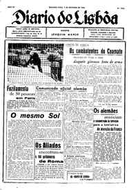 Segunda,  4 de Outubro de 1943 (1ª edição)