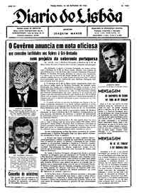 Terça, 12 de Outubro de 1943 (2ª edição)