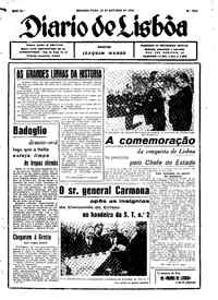 Segunda, 25 de Outubro de 1943 (1ª edição)