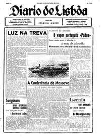 Sábado, 30 de Outubro de 1943 (2ª edição)