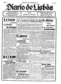 Terça,  9 de Novembro de 1943 (2ª edição)