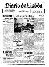 Quarta, 10 de Novembro de 1943 (1ª edição)