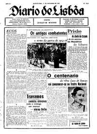 Quinta, 11 de Novembro de 1943 (1ª edição)