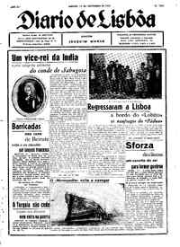 Sábado, 13 de Novembro de 1943 (1ª edição)