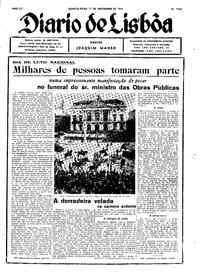 Quarta, 17 de Novembro de 1943 (1ª edição)