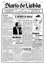 Sábado, 20 de Novembro de 1943 (1ª edição)