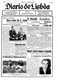 Domingo, 21 de Novembro de 1943 (1ª edição)