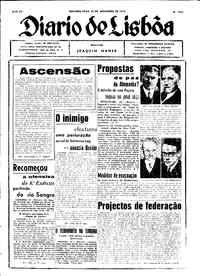 Segunda, 29 de Novembro de 1943 (1ª edição)