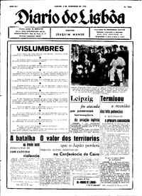 Sábado,  4 de Dezembro de 1943 (2ª edição)