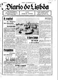 Sábado, 11 de Dezembro de 1943 (1ª edição)