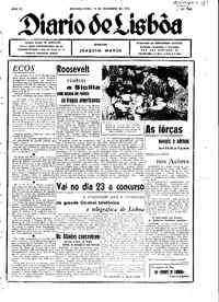 Segunda, 13 de Dezembro de 1943 (1ª edição)