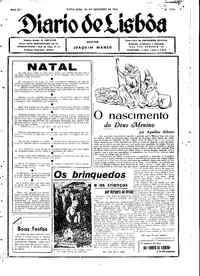 Sexta, 24 de Dezembro de 1943 (1ª edição)