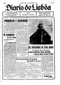 Segunda, 27 de Dezembro de 1943 (2ª edição)