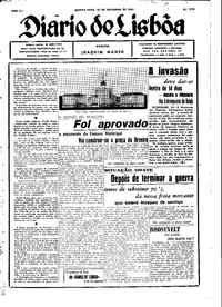 Quinta, 30 de Dezembro de 1943 (2ª edição)