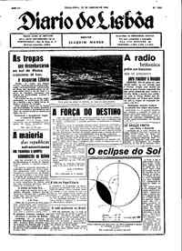 Terça, 25 de Janeiro de 1944 (2ª edição)