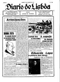 Sábado, 25 de Março de 1944 (1ª edição)