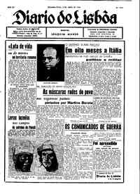 Segunda,  3 de Abril de 1944 (1ª edição)