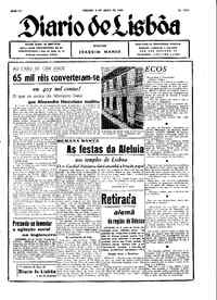 Sábado,  8 de Abril de 1944 (1ª edição)