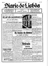 Sábado,  8 de Abril de 1944 (2ª edição)