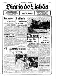 Domingo, 16 de Abril de 1944 (1ª edição)