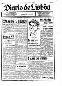 Segunda, 15 de Maio de 1944 (2ª edição)
