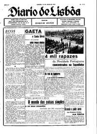 Sábado, 20 de Maio de 1944 (2ª edição)