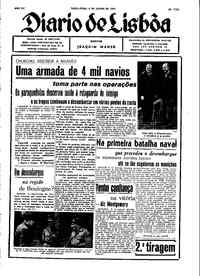 Terça,  6 de Junho de 1944 (1ª edição)