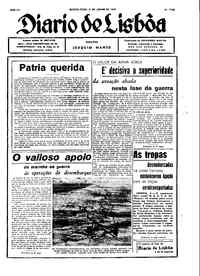 Quinta,  8 de Junho de 1944 (1ª edição)