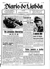 Sábado,  1 de Julho de 1944 (2ª edição)