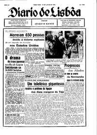 Terça, 18 de Julho de 1944 (1ª edição)