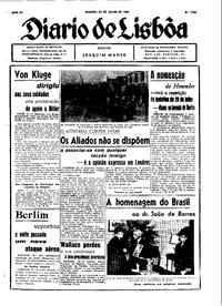 Sábado, 22 de Julho de 1944 (1ª edição)