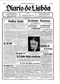 Terça, 25 de Julho de 1944 (1ª edição)