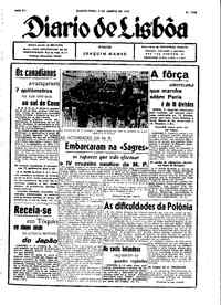 Quarta,  9 de Agosto de 1944 (2ª edição)